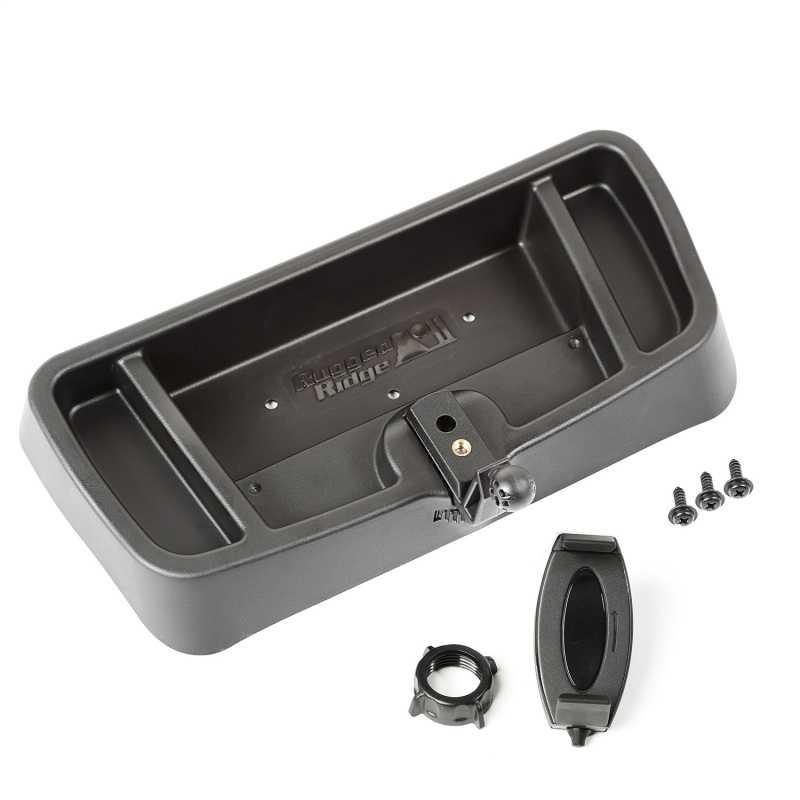 Jeep Wrangler Interior Dash Kit - Rugged Ridge - Dash Multi-Mount w/Phone Holder - `97-`06